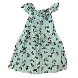 Butterfly Print Girls Dress